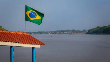 Ponte rio Mamoré, em Guajará-Mirim, entre o Brasil e a Bolívia.