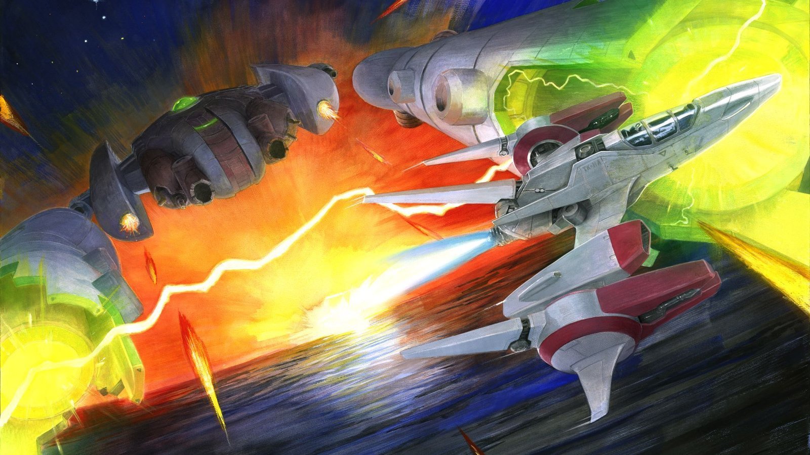 A nave, o ninja e o som ao redor