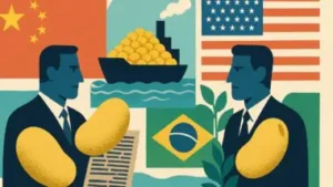 Disputa pelo mercado bilionário de soja chinês entre Brasil e EUA entra em novo capítulo com pressão de Trump para Pequim quadruplicar as compras da commodity americana