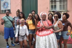 Viajantes da comunidade Nomadness em Salvador