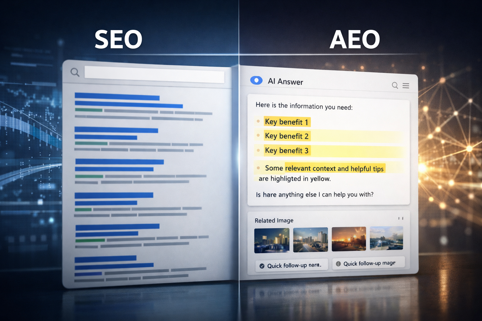Representação visual de inteligência artificial avaliando fontes digitais com destaque para credibilidade