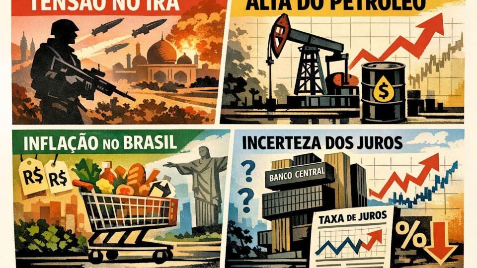 Guerra no Irã e inflação ameaçam corte da Selic pelo Copom